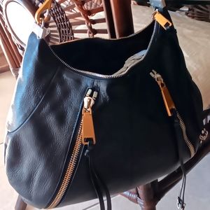 Rebecca Minkoff black NWOT ""16W from across the middle 11 high